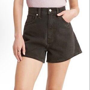 Levi’s high waisted mom shorts